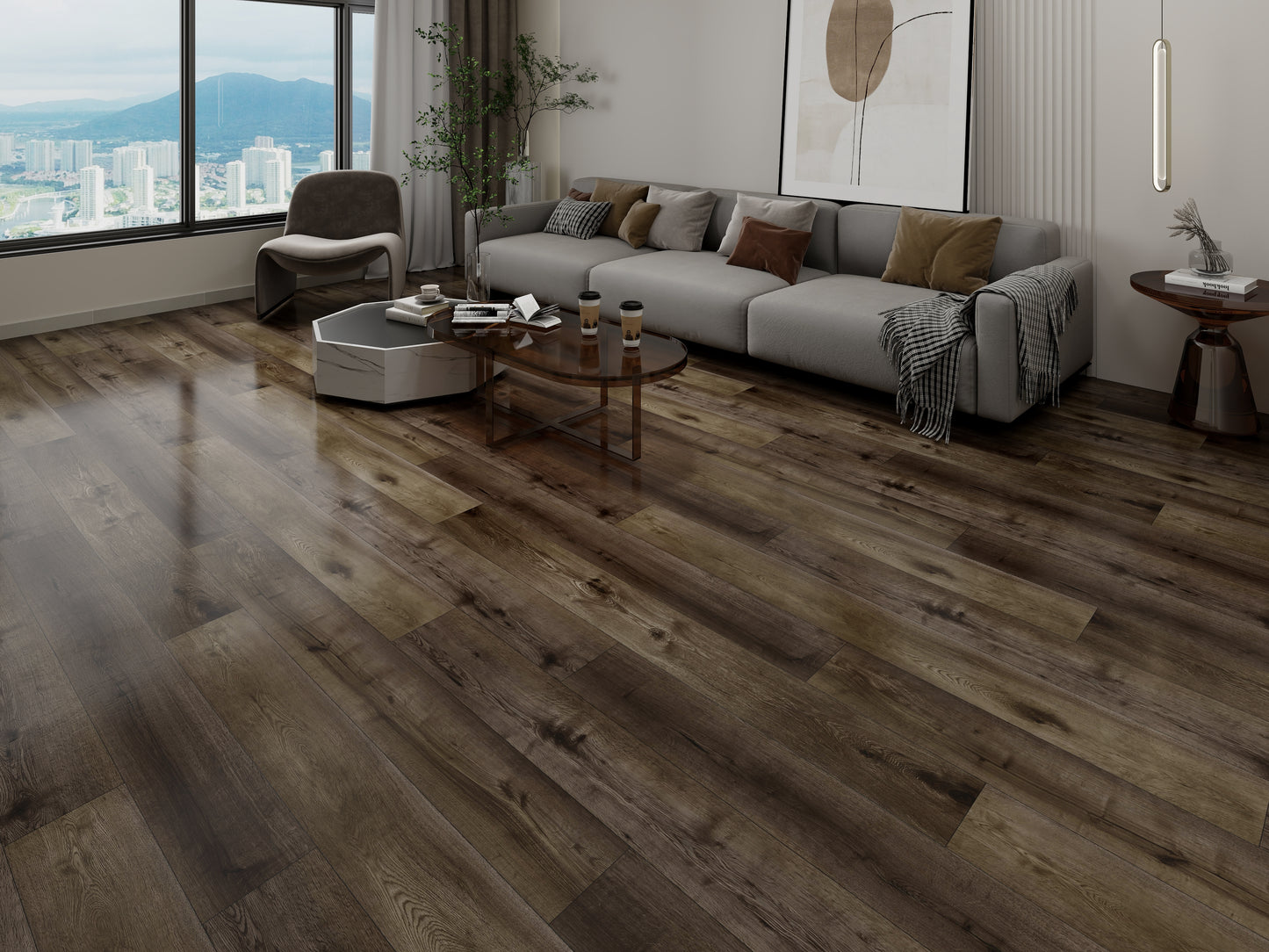 SPC WOOD de luxe OAK Charcoal 6RL507