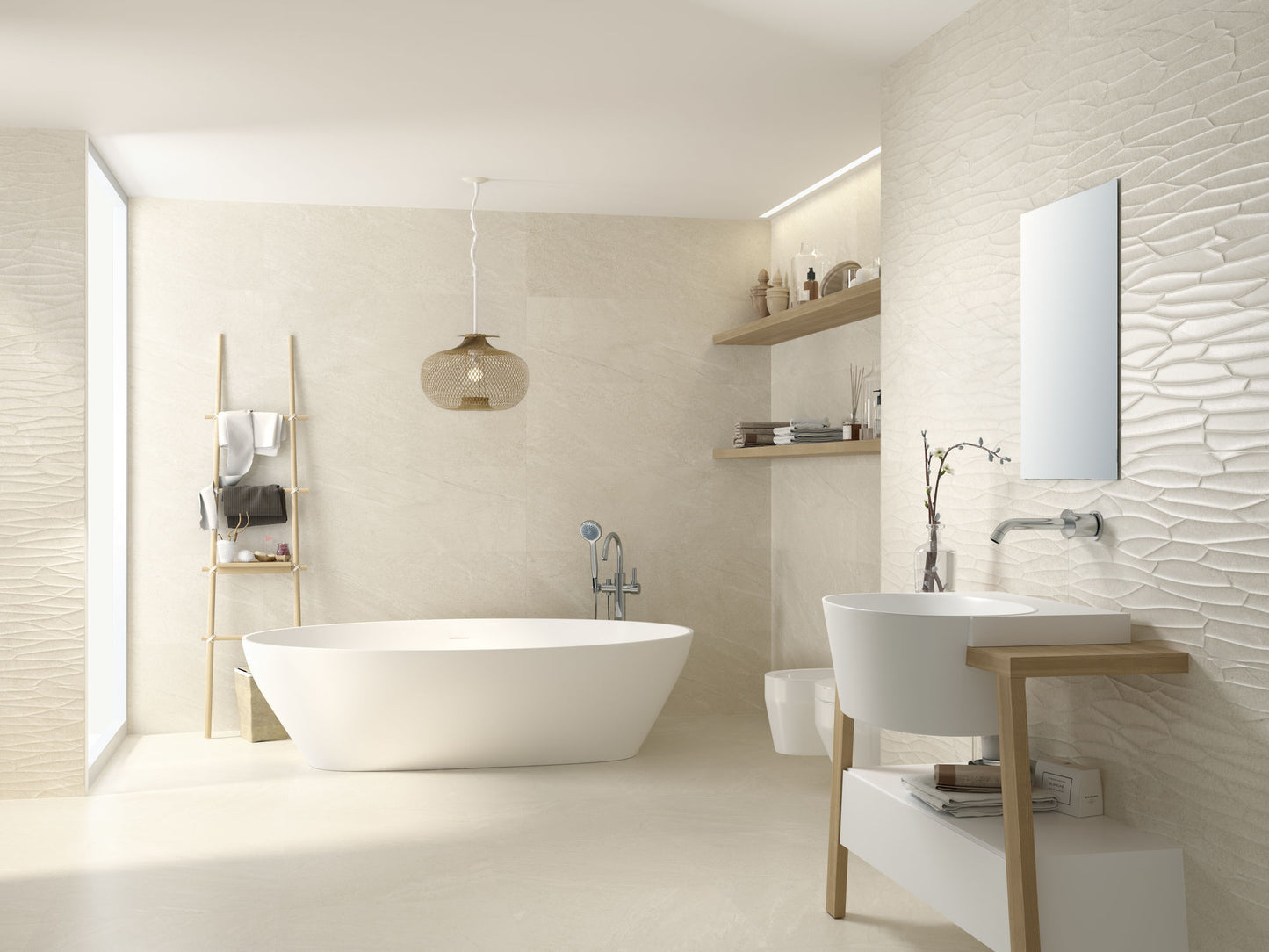 VIEW NATURE BONE 40x120