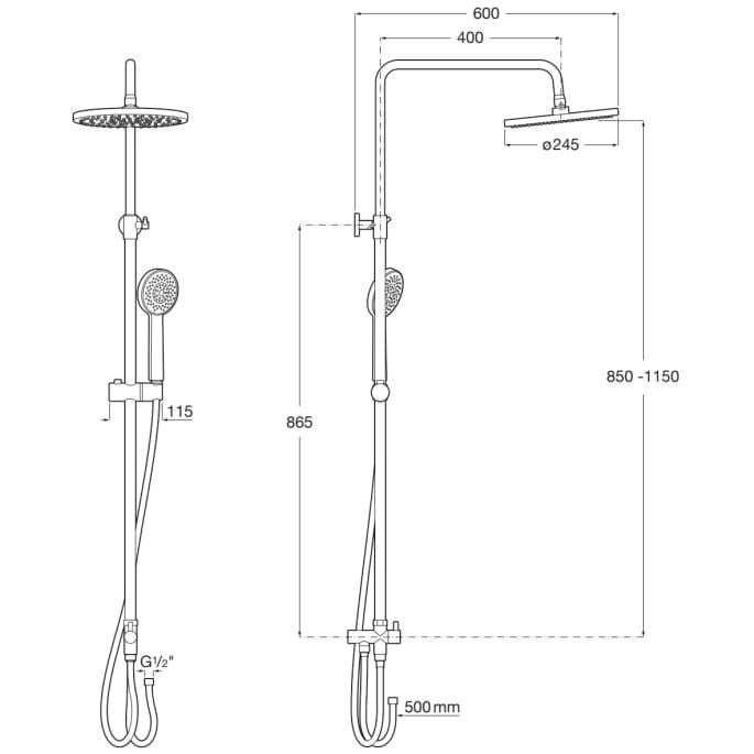 Victoria Coloana dus fara baterie