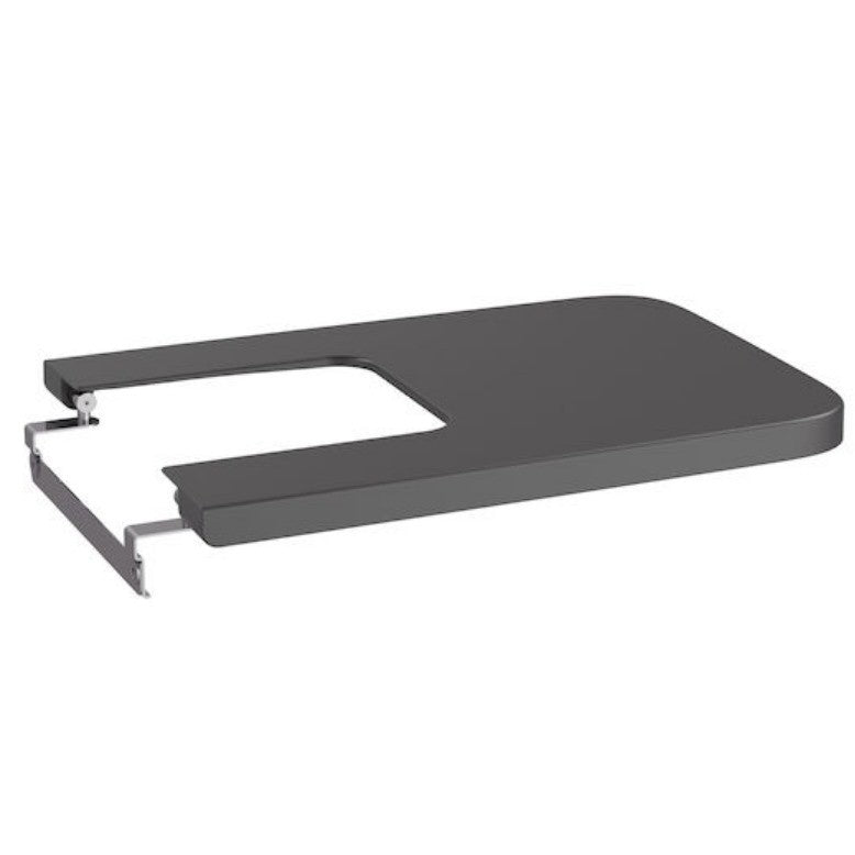 INSPIRA Square Capac bideu soft close, antracit (onyx)