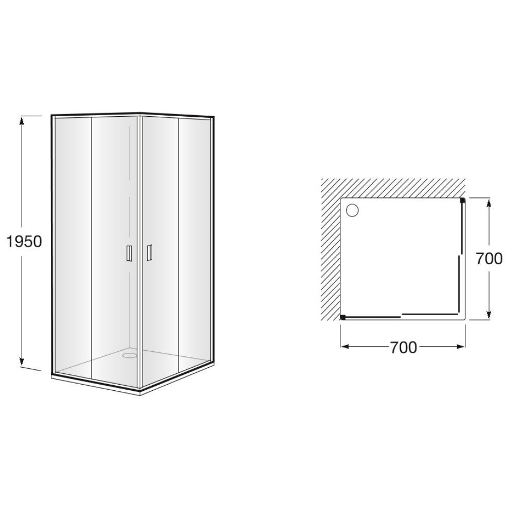 Victoria Panou dus - usa glisanta 70 cm