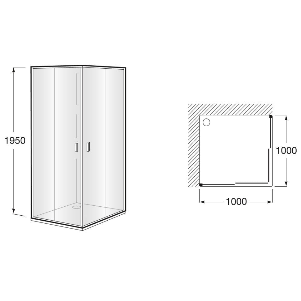 Victoria Panou dus - usa glisanta 100 cm
