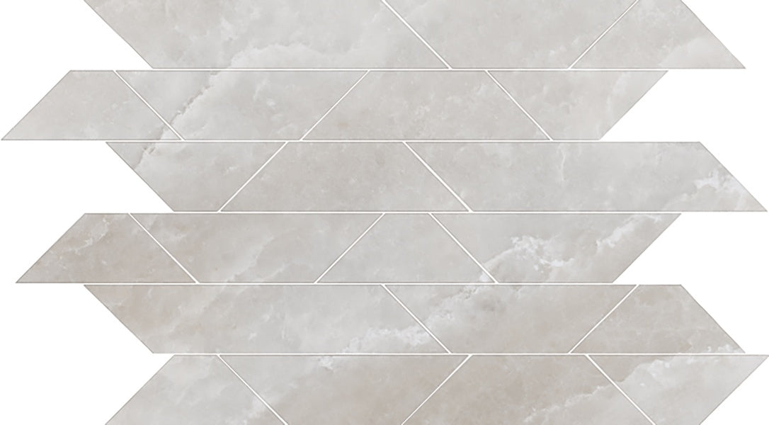 ARCHISALT MOSAICO TRAPEZI GREY  LUCIOS 29.7X53.8