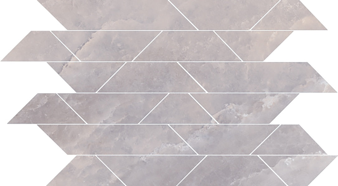 ARCHISALT MOSAICO TRAPEZI PURPLE  LUCIOS 29.7X53.8