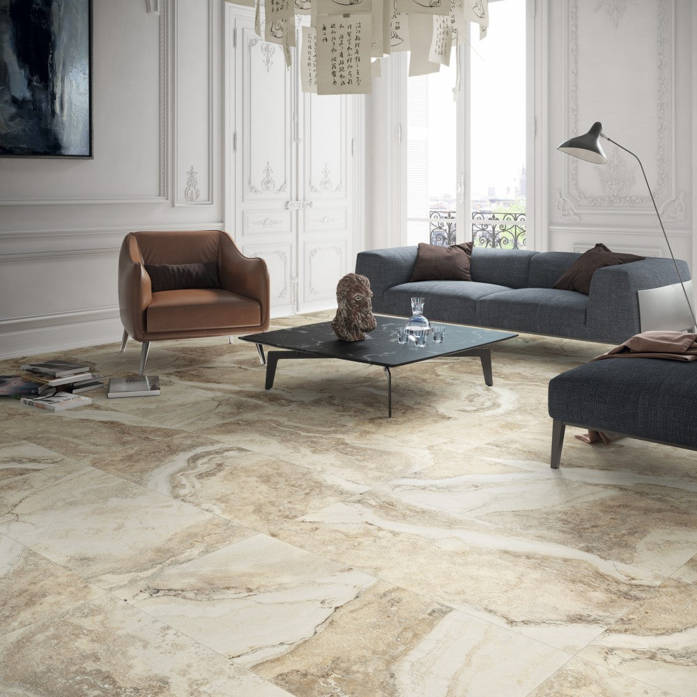 TRAVERTINO DI CARACALLA BEIGE 60x120 LUCIOS