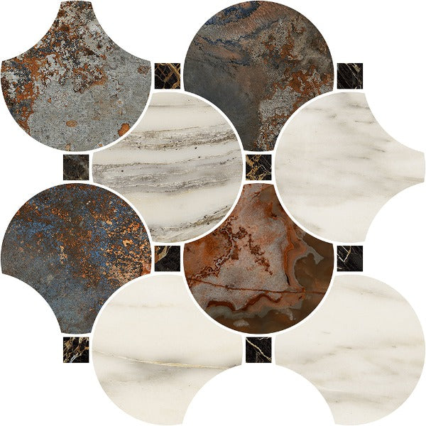 SERENADE MOSAICO BROWN  29X29