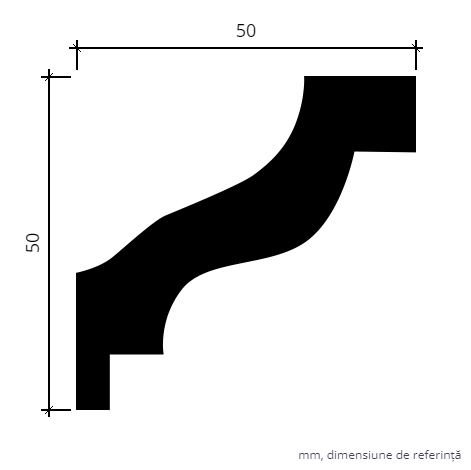 Cornisa FLEXIBILA 1.50.103