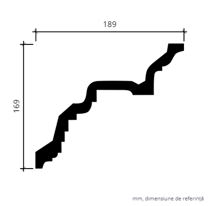 Cornisa FLEXIBILA 1.50.110