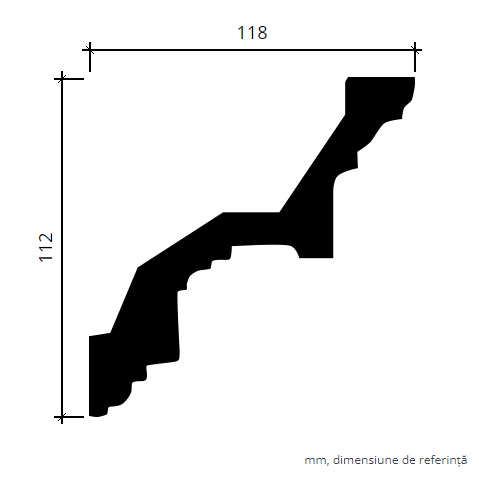 Cornisa FLEXIBILA 1.50.111