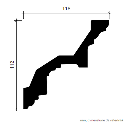 Cornisa FLEXIBILA 1.50.111