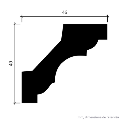 Cornisa FLEXIBILA 1.50.115