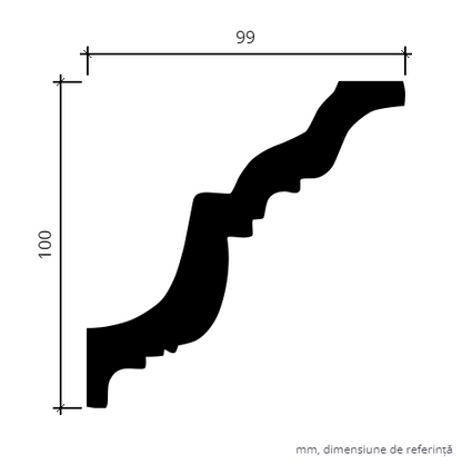 Cornisa FLEXIBILA 1.50.116