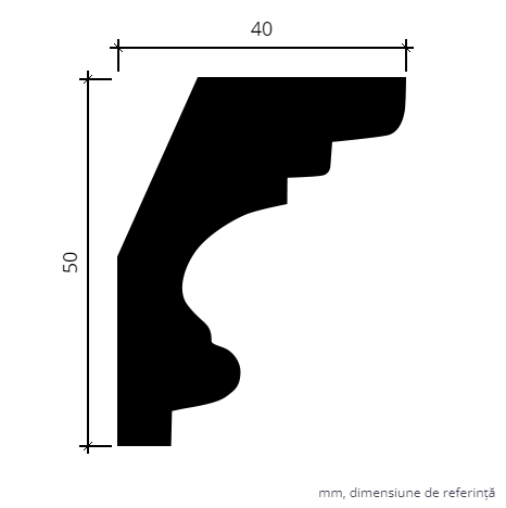 Cornisa FLEXIBILA 1.50.122