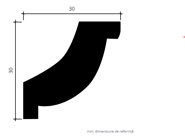 Cornisa FLEXIBILA 1.50.123