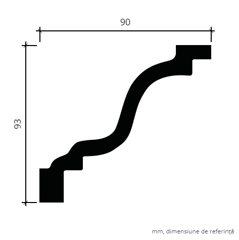 Cornisa FLEXIBILA 1.50.126