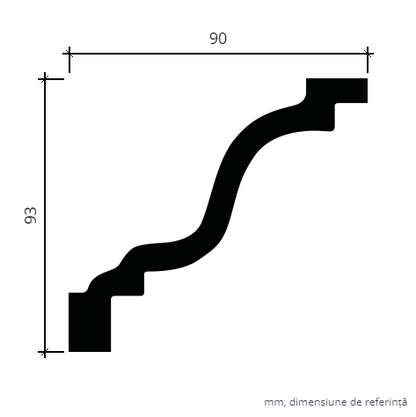 Cornisa FLEXIBILA 1.50.126