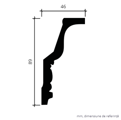 Cornisa FLEXIBILA 1.50.127