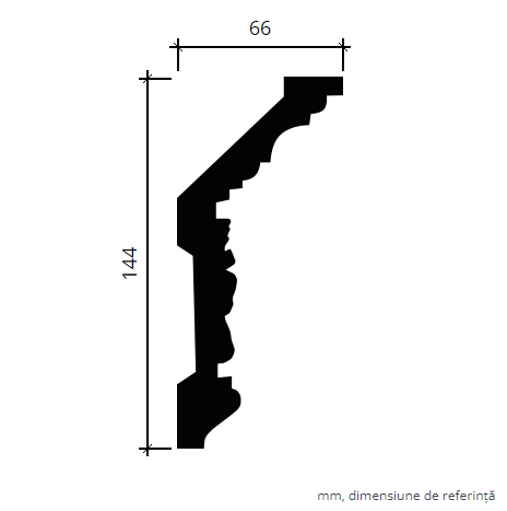 Cornisa FLEXIBILA 1.50.128