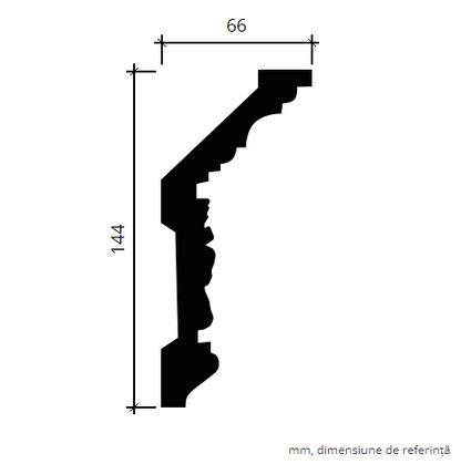 Cornisa FLEXIBILA 1.50.128