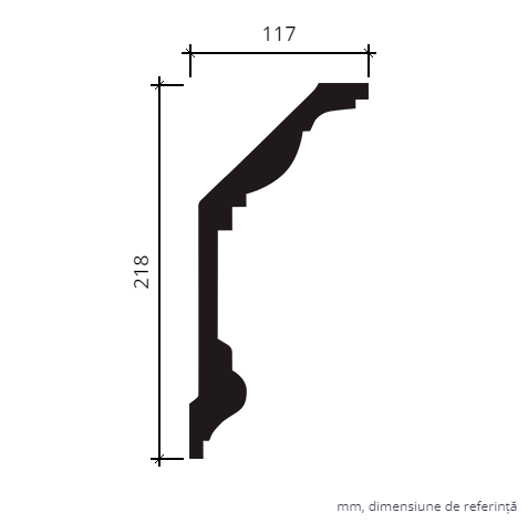 Cornisa FLEXIBILA 1.50.132