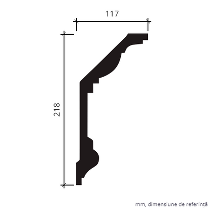 Cornisa FLEXIBILA 1.50.132