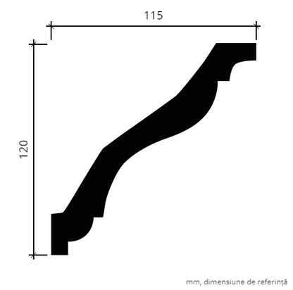 Cornisa FLEXIBILA 1.50.133