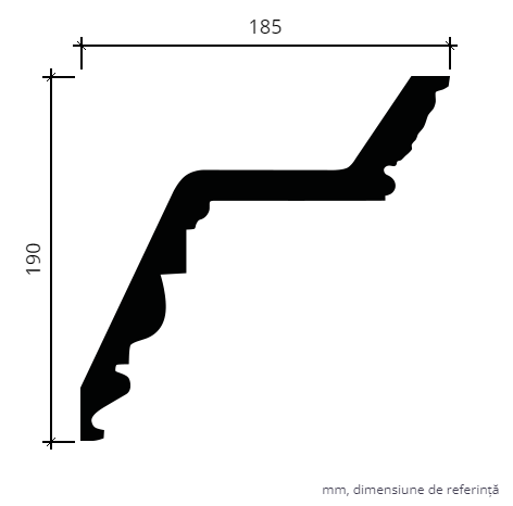 Cornisa FLEXIBILA 1.50.137