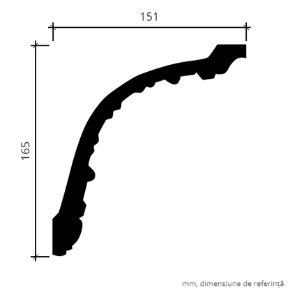 Cornisa FLEXIBILA 1.50.138