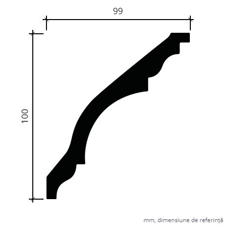 Cornisa FLEXIBILA 1.50.139