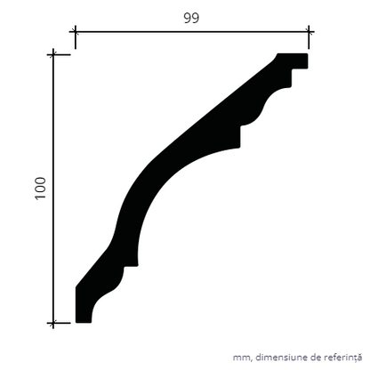 Cornisa FLEXIBILA 1.50.139