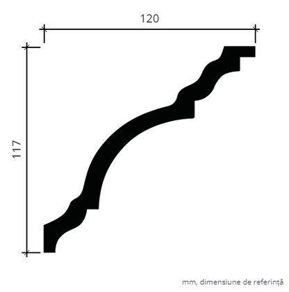 Cornisa FLEXIBILA 1.50.148