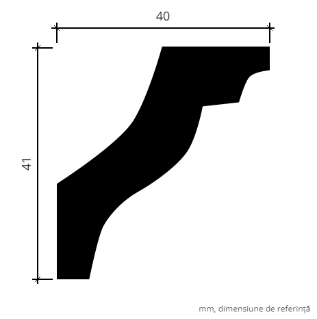Cornisa FLEXIBILA 1.50.150