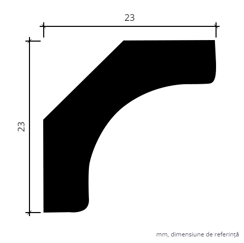 Cornisa FLEXIBILA 1.50.154