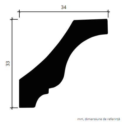 Cornisa FLEXIBILA 1.50.158