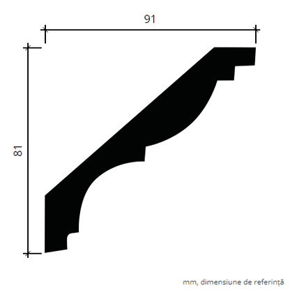 Cornisa FLEXIBILA 1.50.161