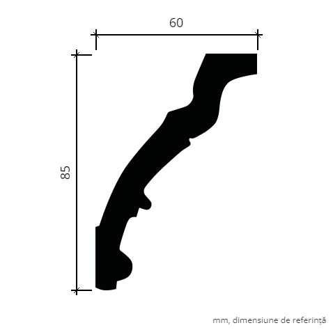 Cornisa FLEXIBILA 1.50.162
