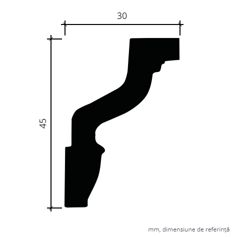 Cornisa FLEXIBILA 1.50.171