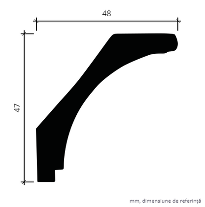 Cornisa HARDEC 6.50.172