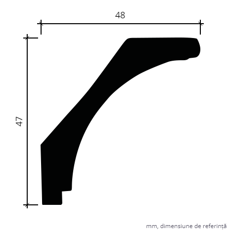 Cornisa FLEXIBILA 1.50.172