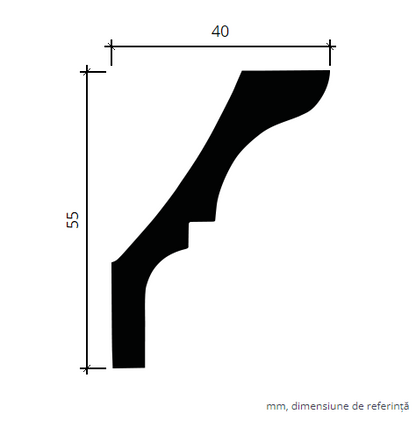 Cornisa FLEXIBILA 1.50.173