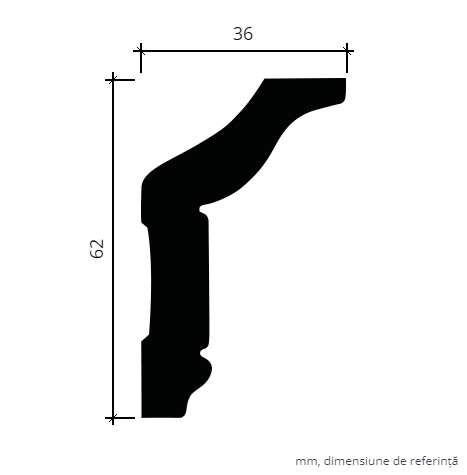Cornisa FLEXIBILA 1.50.174