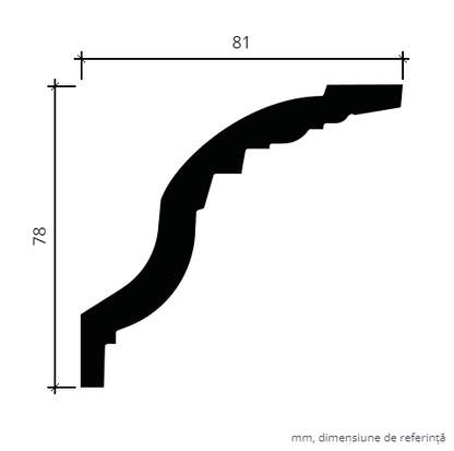Cornisa FLEXIBILA 1.50.179