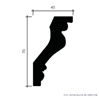 Cornisa FLEXIBILA 1.50.192