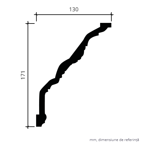 Cornisa FLEXIBILA 1.50.201