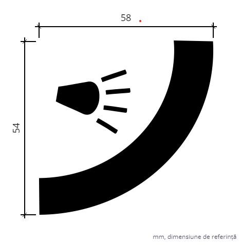 Cornisa FLEXIBILA 1.50.225   LED
