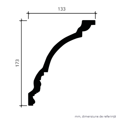 Cornisa FLEXIBILA 1.50.256