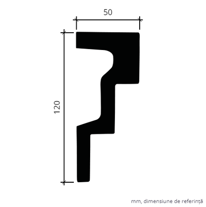 Cornisa FLEXIBILA 1.50.262