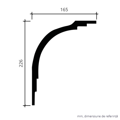 Cornisa POLIURETAN 1.50.271