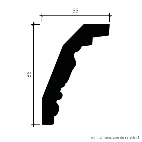 Cornisa FLEXIBILA 1.50.274