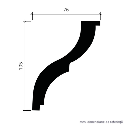 Cornisa FLEXIBILA 1.50.275